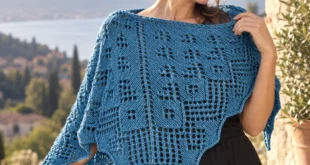 Ginkgo Leaf Shawlette pattern by Joyce Fassbender knitting pattern AI image 1