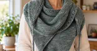 Kari Shawl pattern by Sari Nordlund knitting pattern AI image 1