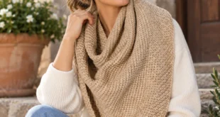 Lamia Wrap pattern by Toni Lipsey knitting pattern AI image 1