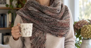 Mill City Shawl pattern by Carrolldj knitting pattern AI image 1