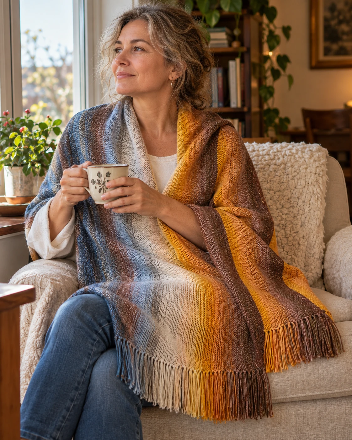 Quaking Aspen Wrap pattern by Purl Soho knitting pattern AI image 1
