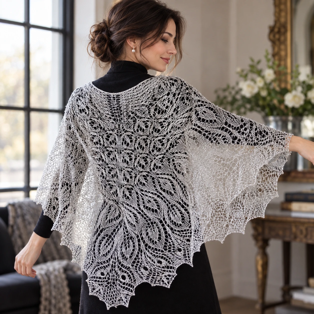 Regrowth pattern by Toby MacNutt knitting pattern AI image 1