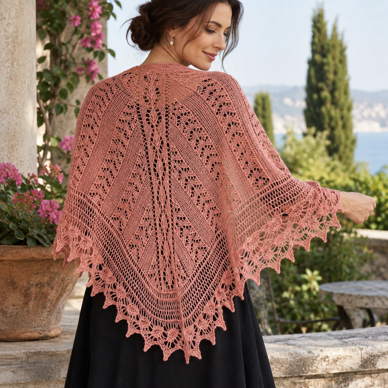 Remembering Edna pattern by Priscilla White-Tocker knitting pattern AI image 1