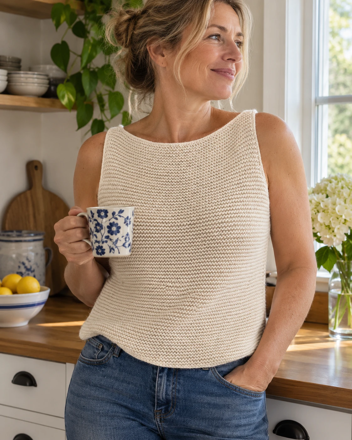 Soho Top pattern by Caidree knitting pattern AI image 1
