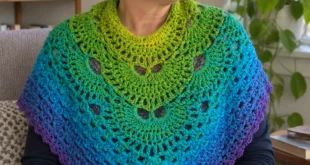 Starting with a Granny Shawl pattern by Pat Foster knitting pattern AI image 1