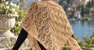 Tree of Light pattern by Cordula Surmann-Schmitt knitting pattern AI image 1