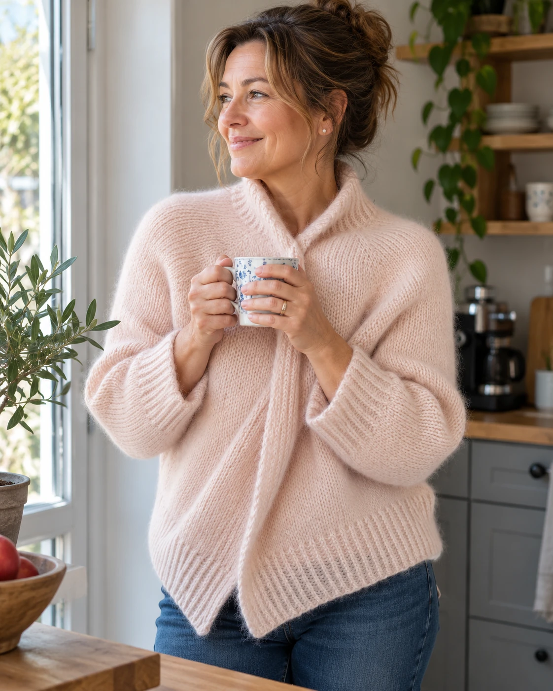 Turtle Dove Cardigan pattern by Sonder Yarn Co. knitting pattern AI image 1