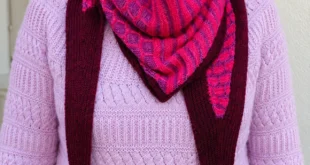 Assemblage Shawl pattern by Stephen West knitting pattern AI image 1