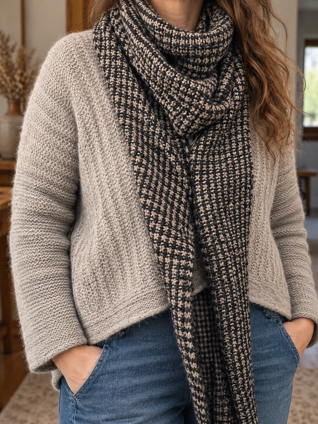 Barnesmore Shawl pattern by Tania Barley knitting pattern AI image 1