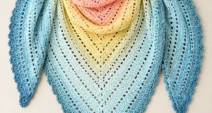 Classical Attitude Shawl (larger) pattern by Tine Sommer Hansen knitting pattern AI image 1