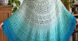 Cosy Moments Shawl pattern by Carmen Jorissen knitting pattern AI image 1