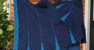 Dewdrops Shawl pattern by Regina Schoenfeldt knitting pattern AI image 1