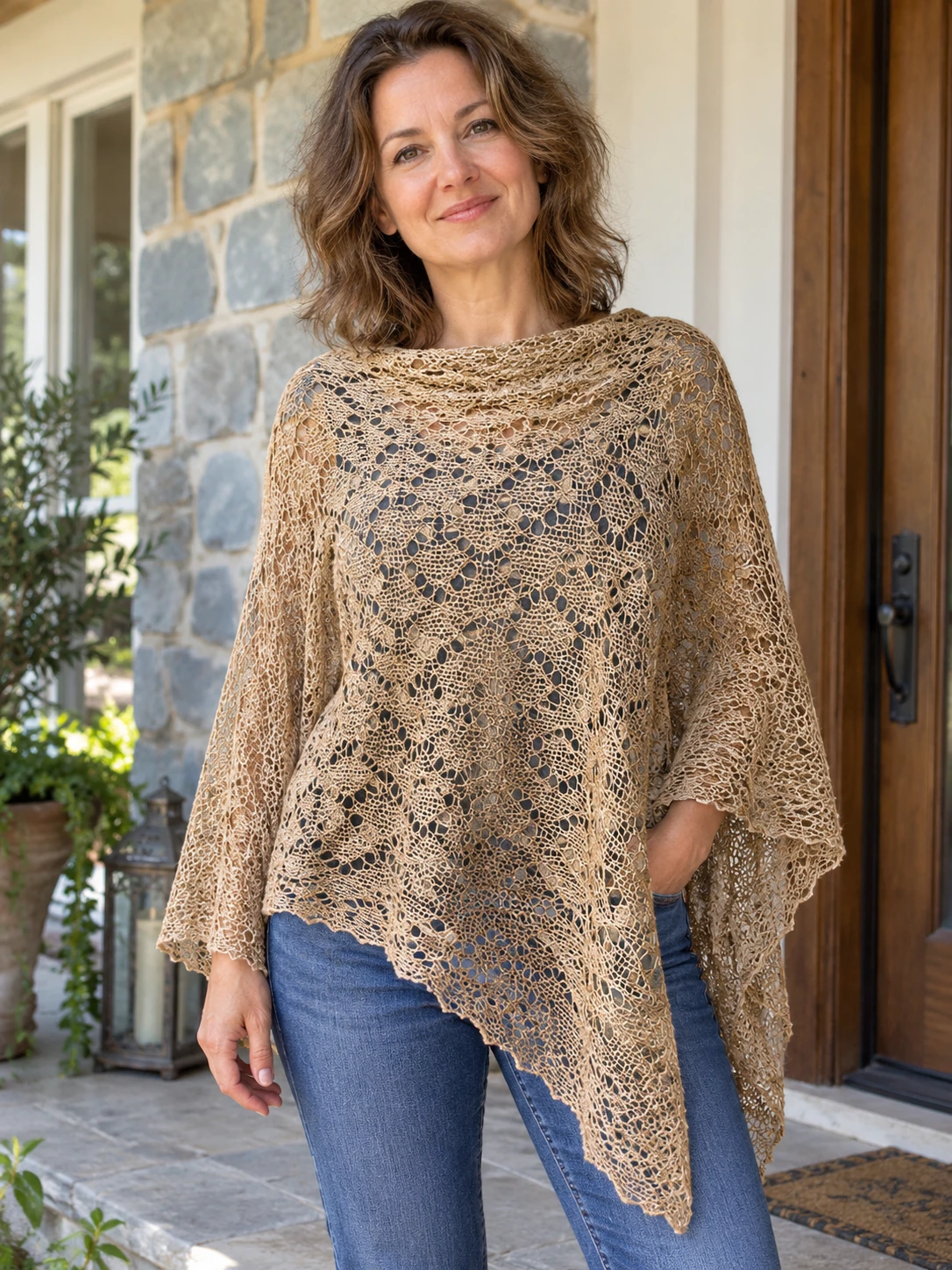Early Spring Breezes pattern by Deborah Simon knitting pattern AI image 1