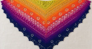 Flower Valley Shawl pattern by SisHomemade knitting pattern AI image 1