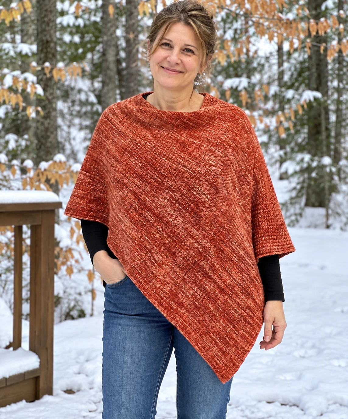 Gingerberry Shawl pattern by Judy Jewell knitting pattern AI image 1