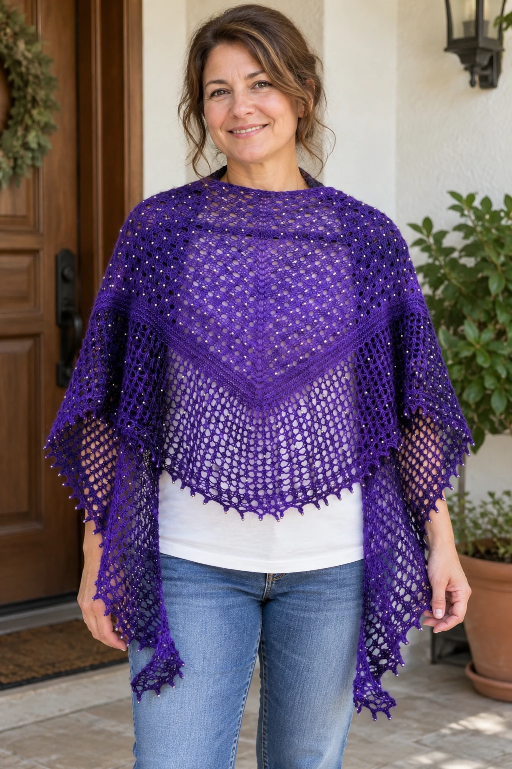 Glitz at the Ritz pattern by Helen Stewart knitting pattern AI image 1