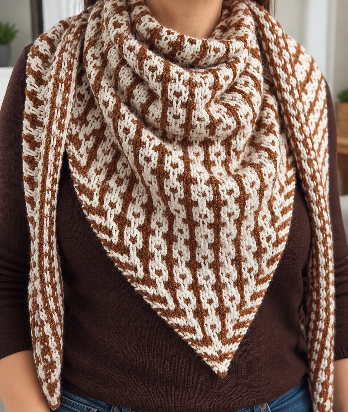 Go-Go Shawl pattern by Leelee Knits knitting pattern AI image 1