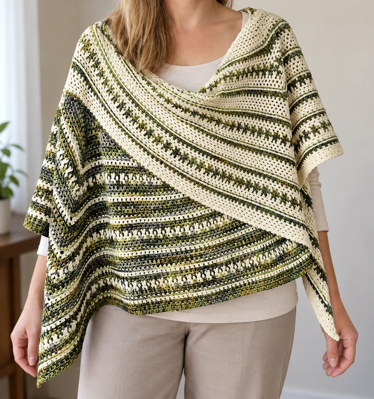 Linen Flowers pattern by Elena Fedotova knitting pattern AI image 1