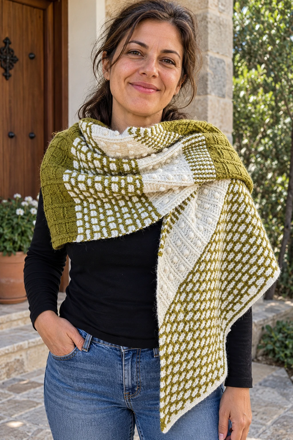 Lueur pattern by Audrey Borrego knitting pattern AI image 1