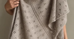 Marielle Scarf pattern by Maria Schei Mogenstad knitting pattern AI image 1