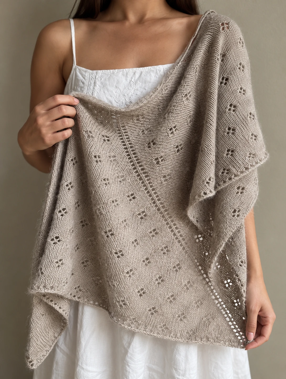 Marielle Scarf pattern by Maria Schei Mogenstad knitting pattern AI image 1