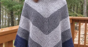 Minjia Poncho pattern by Martina Sommer knitting pattern AI image 1