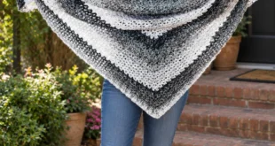 Omar Wrap pattern by Toni Lipsey knitting pattern AI image 1
