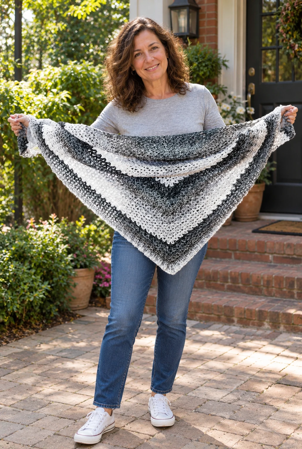 Omar Wrap pattern by Toni Lipsey knitting pattern AI image 1