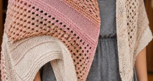 Perennial Shawl pattern by ChiWei Ranck knitting pattern AI image 1