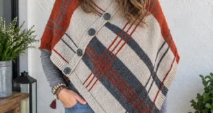 Plaidaptation pattern by Aunt Ninny knitting pattern AI image 1