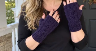 Princess Mitts pattern by Jennifer Hagan knitting pattern AI image 1