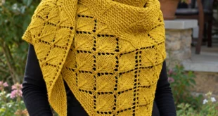 Quaking Aspen pattern by Dee O'Keefe knitting pattern AI image 1