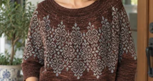 Renaissance Sweater pattern by Elenor Mortensen knitting pattern AI image 1