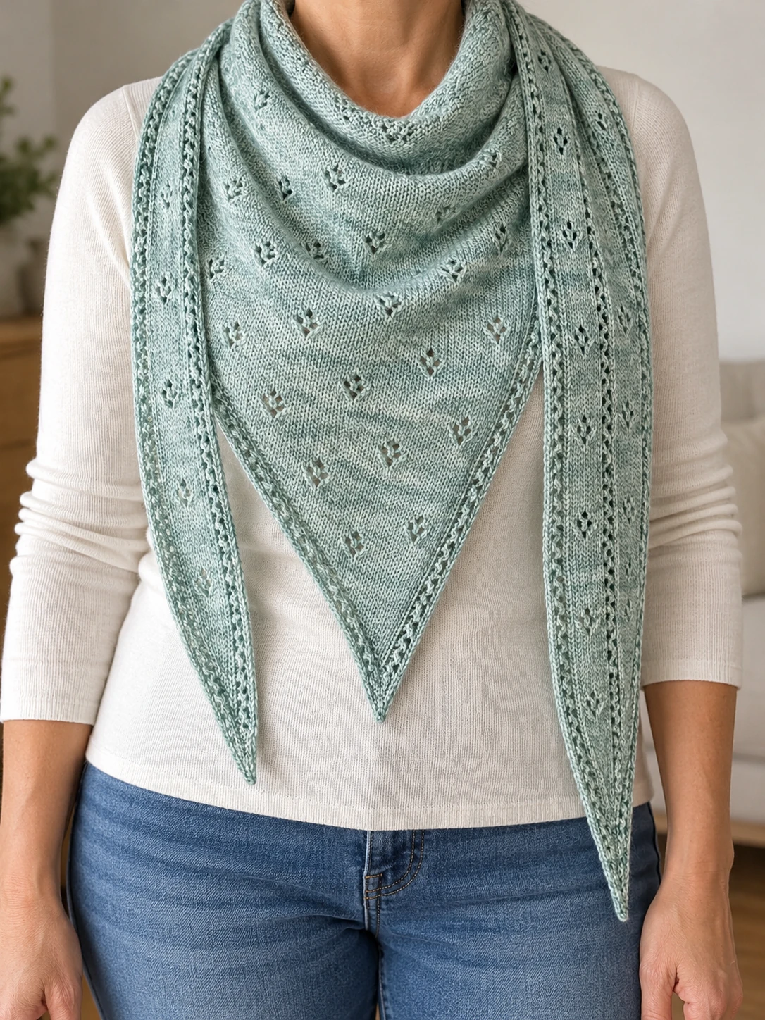Ripples and Rain pattern by Jennifer Shiels Toland
