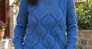 Seascape Stole pattern by Kieran Foley knitting pattern AI image 1