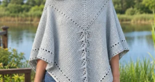 Shh! Shawl pattern by Jennifer Weissman knitting pattern AI image 1