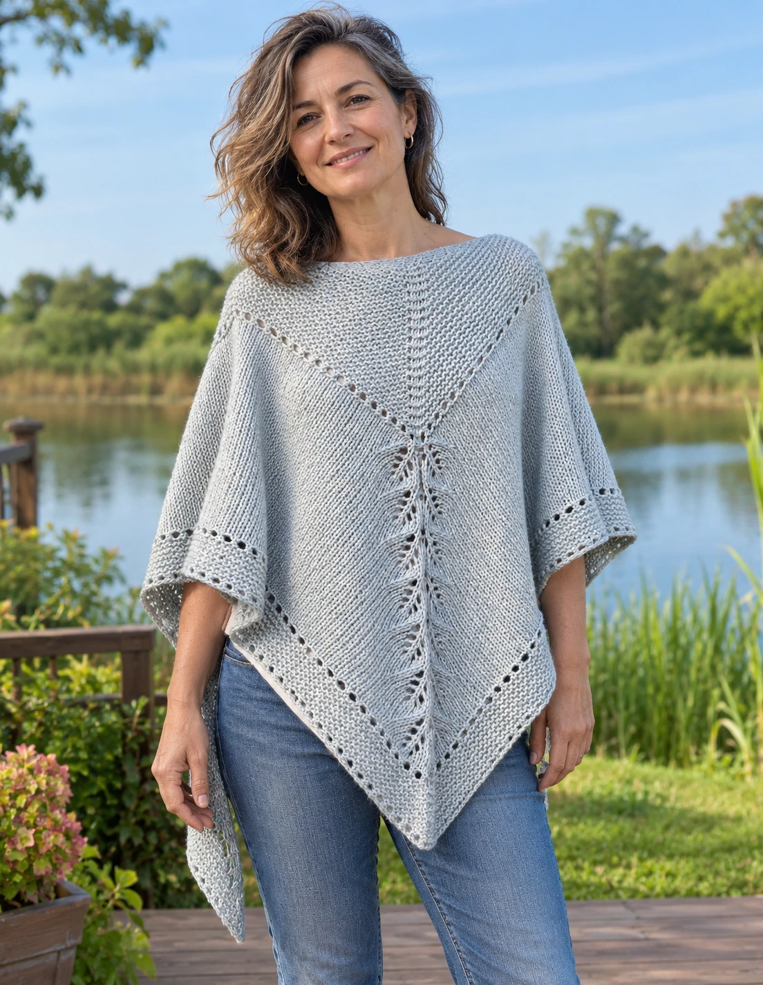 Shh! Shawl pattern by Jennifer Weissman knitting pattern AI image 1