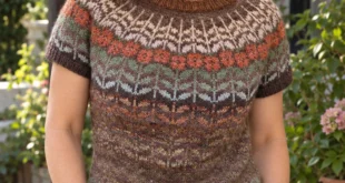 Sleeping Beauty Sweater pattern by Elenor Mortensen knitting pattern AI image 1