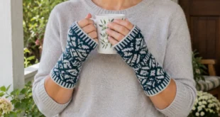 Starla Mitts pattern by Traci Scott knitting pattern AI image 1