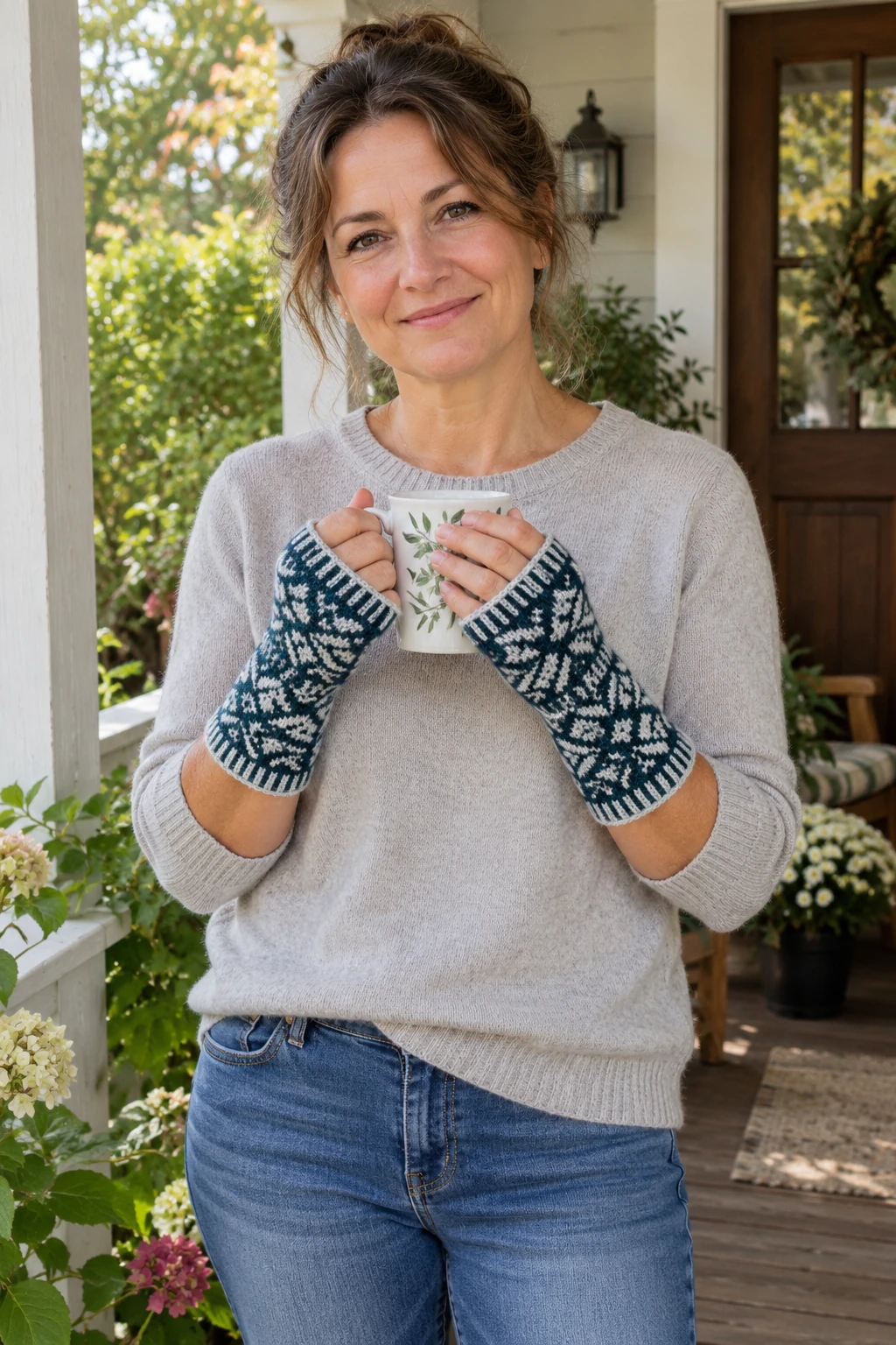 Starla Mitts pattern by Traci Scott knitting pattern AI image 1