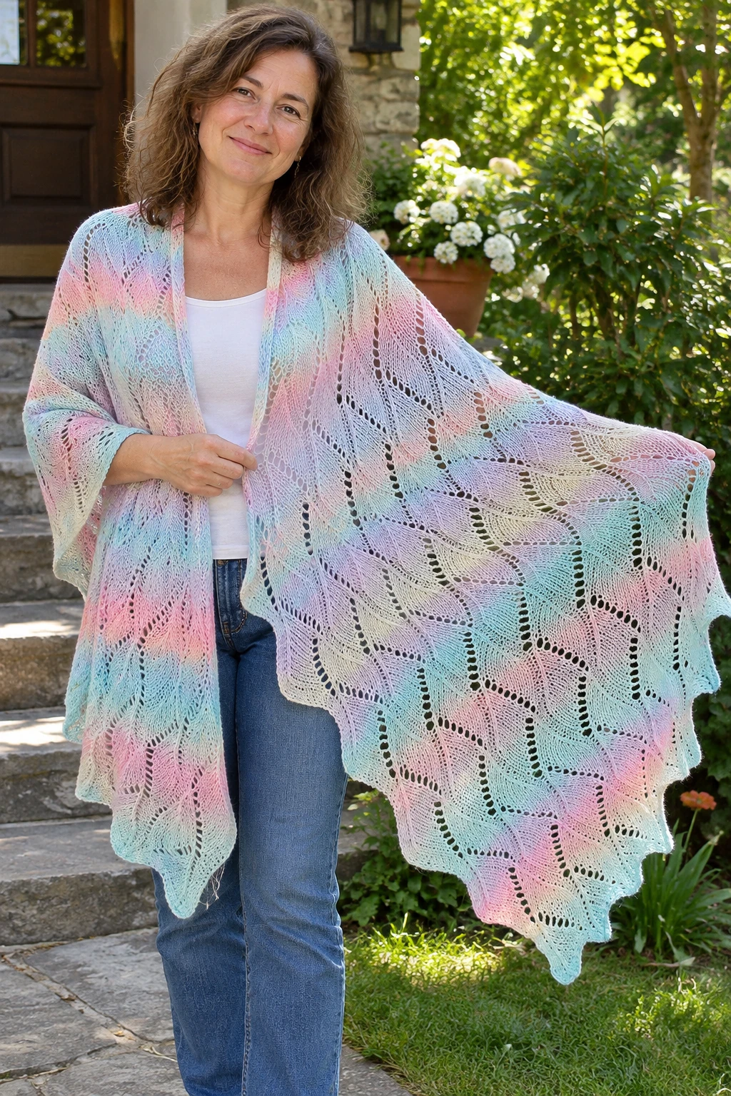 Upstairs pattern by WollSchnegge knitting pattern AI image 1