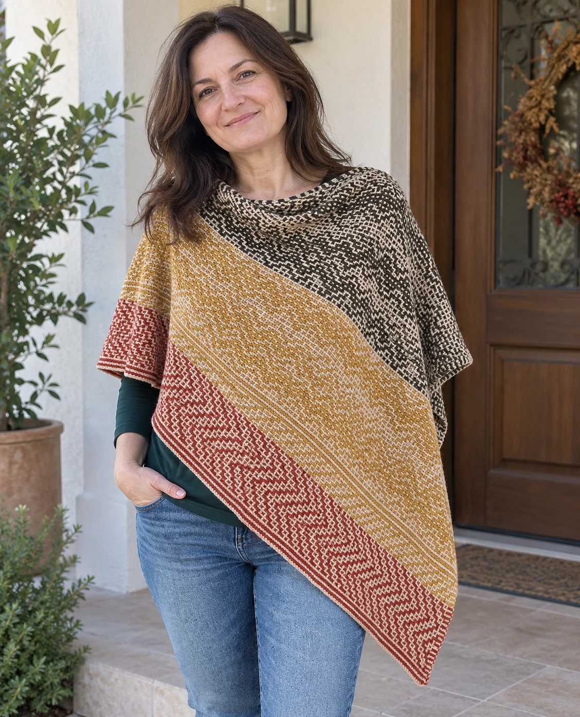 Verdier pattern by Audrey Borrego knitting pattern AI image 1