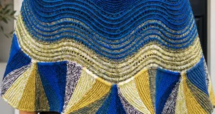 Westfjords Wanderer pattern by Stephen West knitting pattern AI image 1